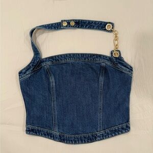Denim Blue Women's Top